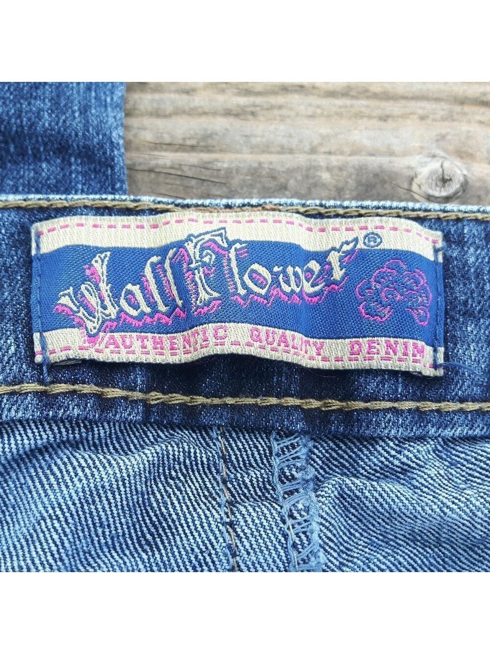 Wallflower FLARE Denim Jeans Size 5 Women's WIDE LEG JEANS